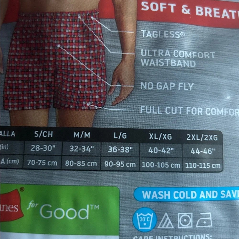 Hanes men’s tagless